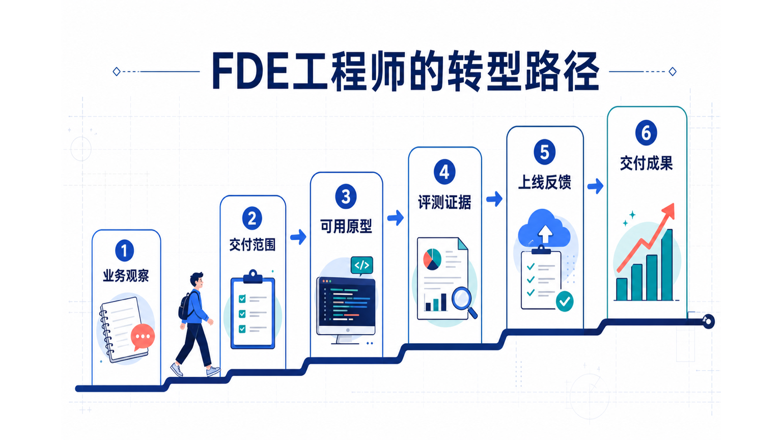 从软件工程到 FDE 工程师 的五步交付与作品集路径